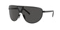 Prada Lentes de Sol, Marco Metal Negro — Caballero