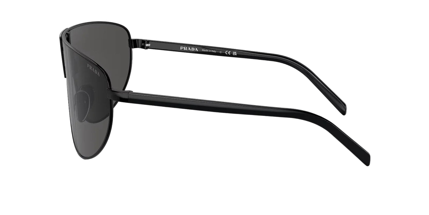 Prada Lentes de Sol, Marco Metal Negro — Caballero