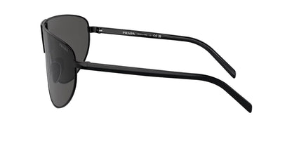 Prada Lentes de Sol, Marco Metal Negro — Caballero