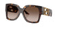 Versace Lentes de Sol, Marco Habana, Marrón Degradado — Dama