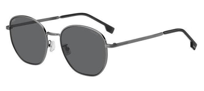 Hugo Boss Lentes de Sol, Marco Gris Obscuro — Caballero