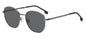 Hugo Boss Lentes de Sol, Marco Gris Obscuro — Caballero
