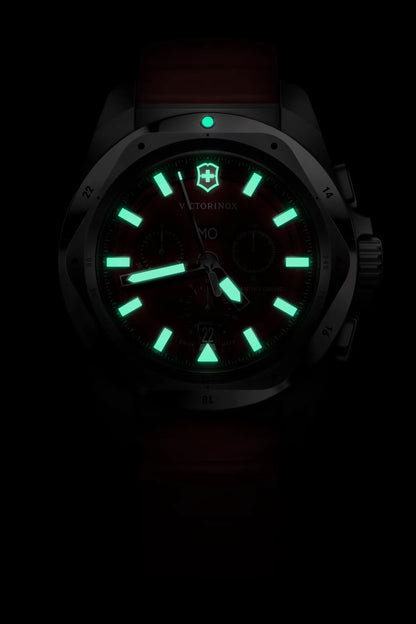 Victorinox I.N.O.X Chrono, Carátula Marrón — Caballero