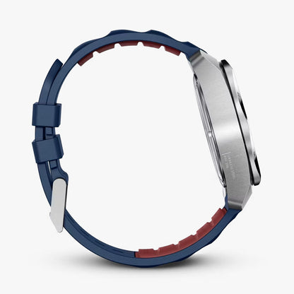 Victorinox I.N.O.X Chrono, Carátula Azul, Correa Caucho — Caballero