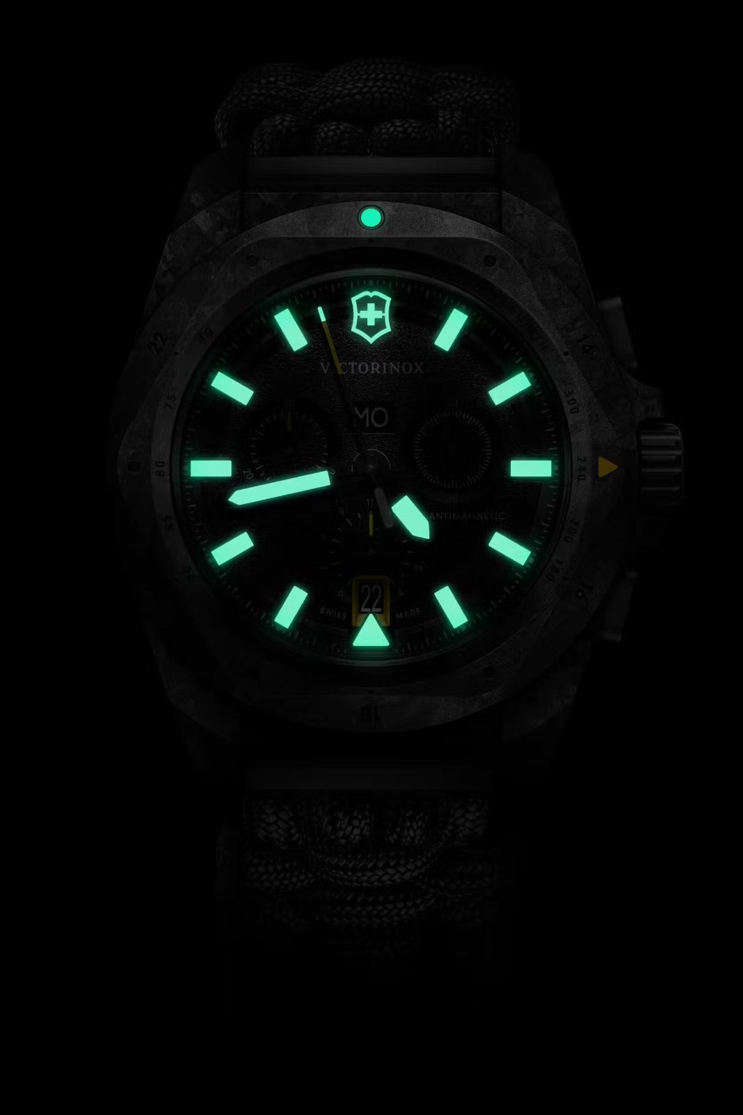 Victorinox I.N.O.X Chrono, Fibra de Carbono, Correa Paracord — Caballero