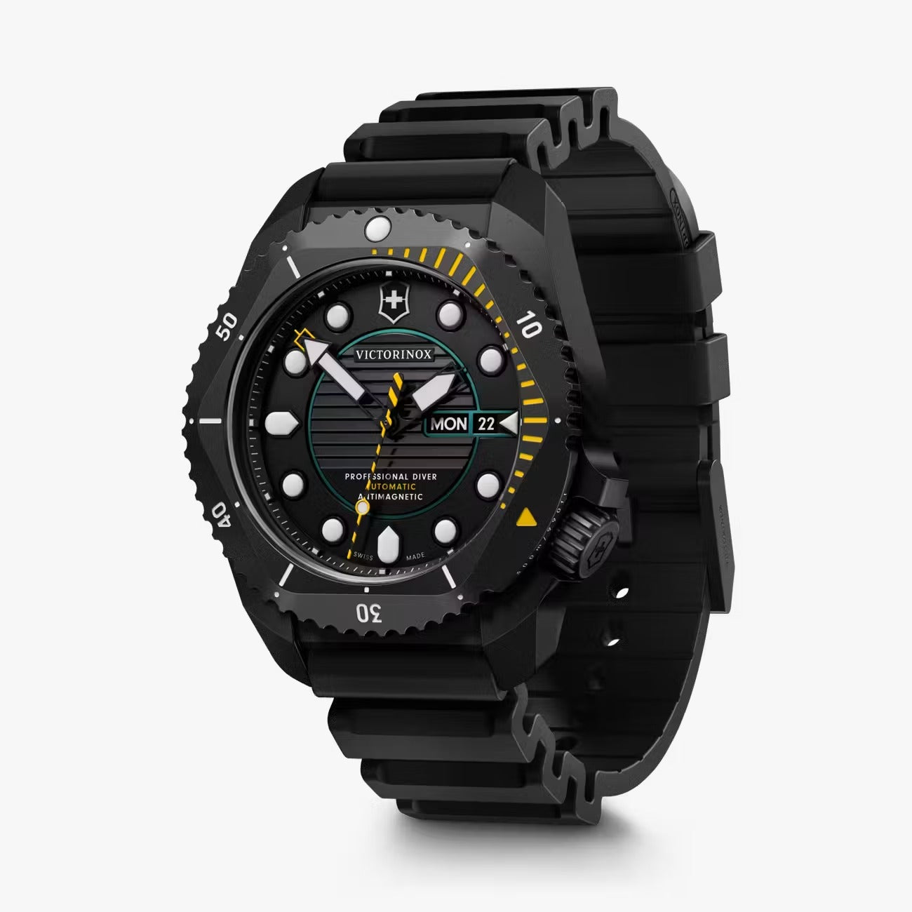 Victorinox Diver Pro Automatic, Titanio PVD Negro — Caballero