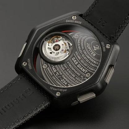 Hamilton American Classic ODC X-03, Esqueletizado Júpiter — Caballero
