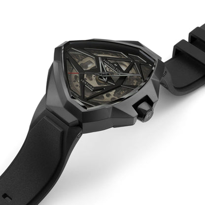 Hamilton Ventura Edge Skeleton, PVD Negro — Caballero