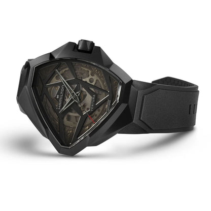 Hamilton Ventura Edge Skeleton, PVD Negro — Caballero