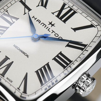 Hamilton American Classic Boulton Mechanical, Carátula Blanca — Caballero
