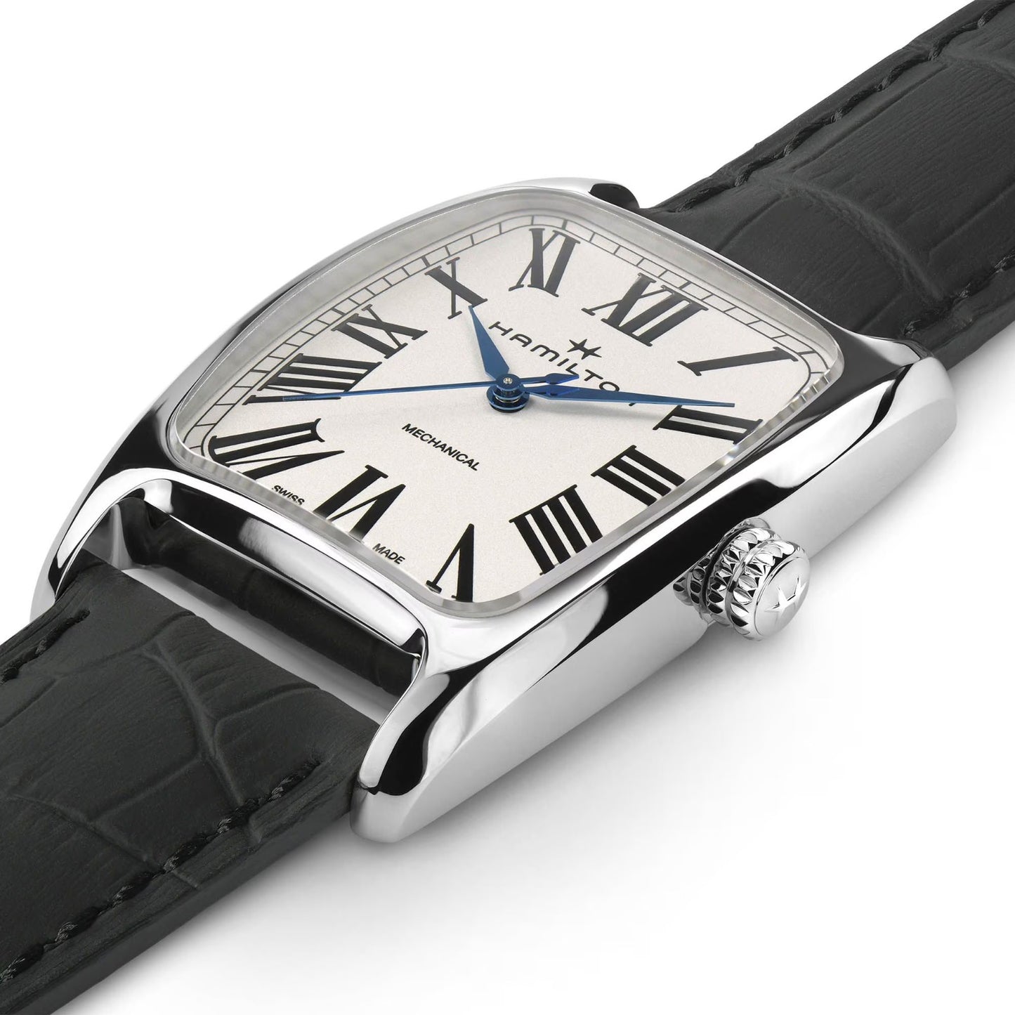 Hamilton American Classic Boulton Mechanical, Carátula Blanca — Caballero