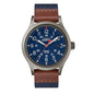 Timex Expedition Carátula Azul, Correa Nylon Marino — Caballero