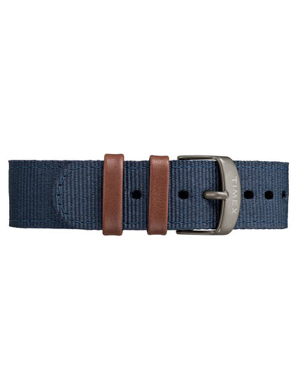 Timex Expedition Carátula Azul, Correa Nylon Marino — Caballero