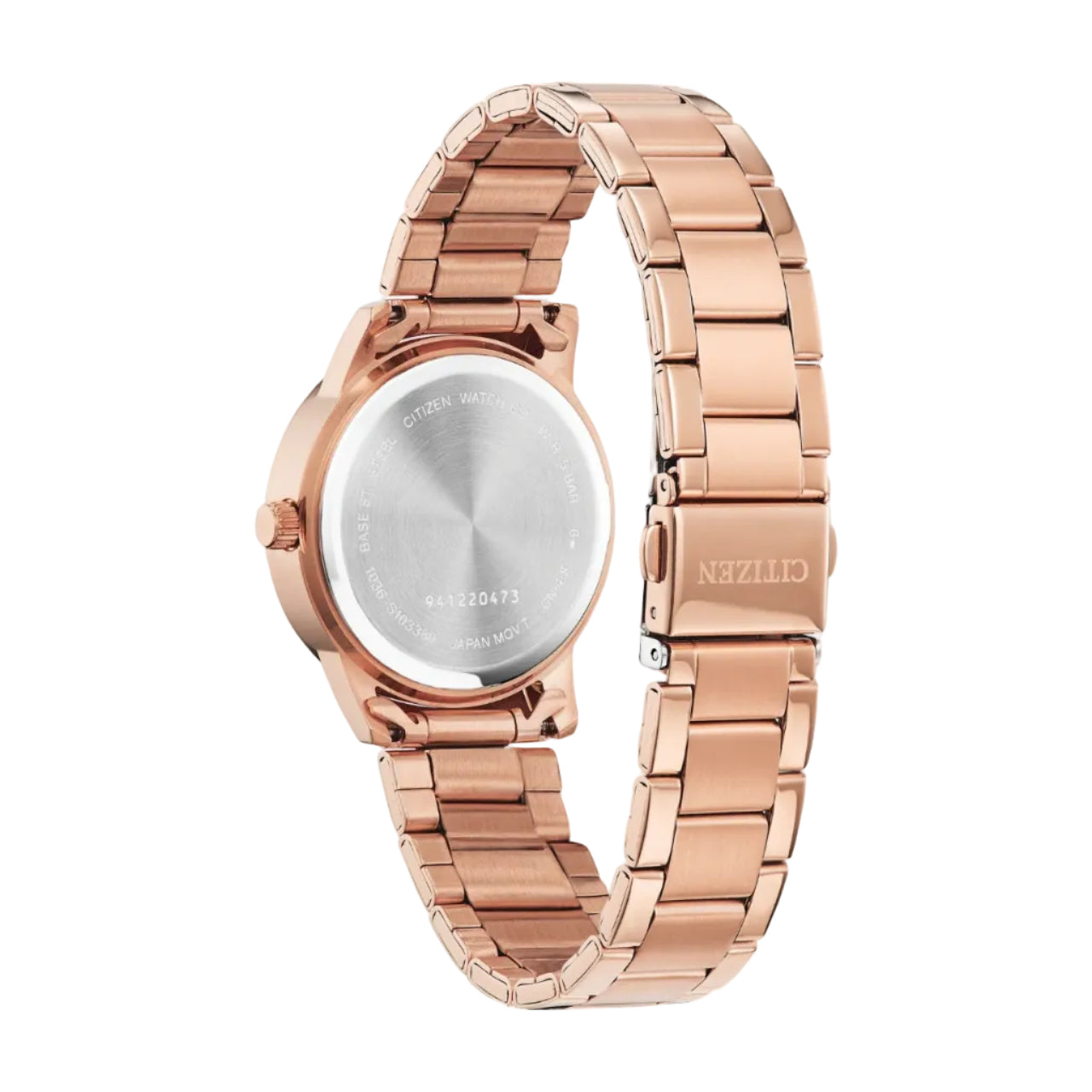 Citizen PVD Rosa, Cristales Swarovski — Dama