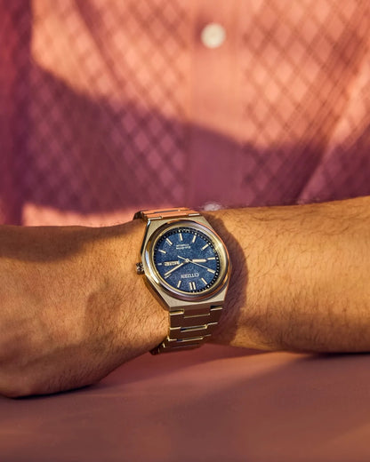 Citizen Súper Titanio Eco-Drive, Carátula Azul — Caballero