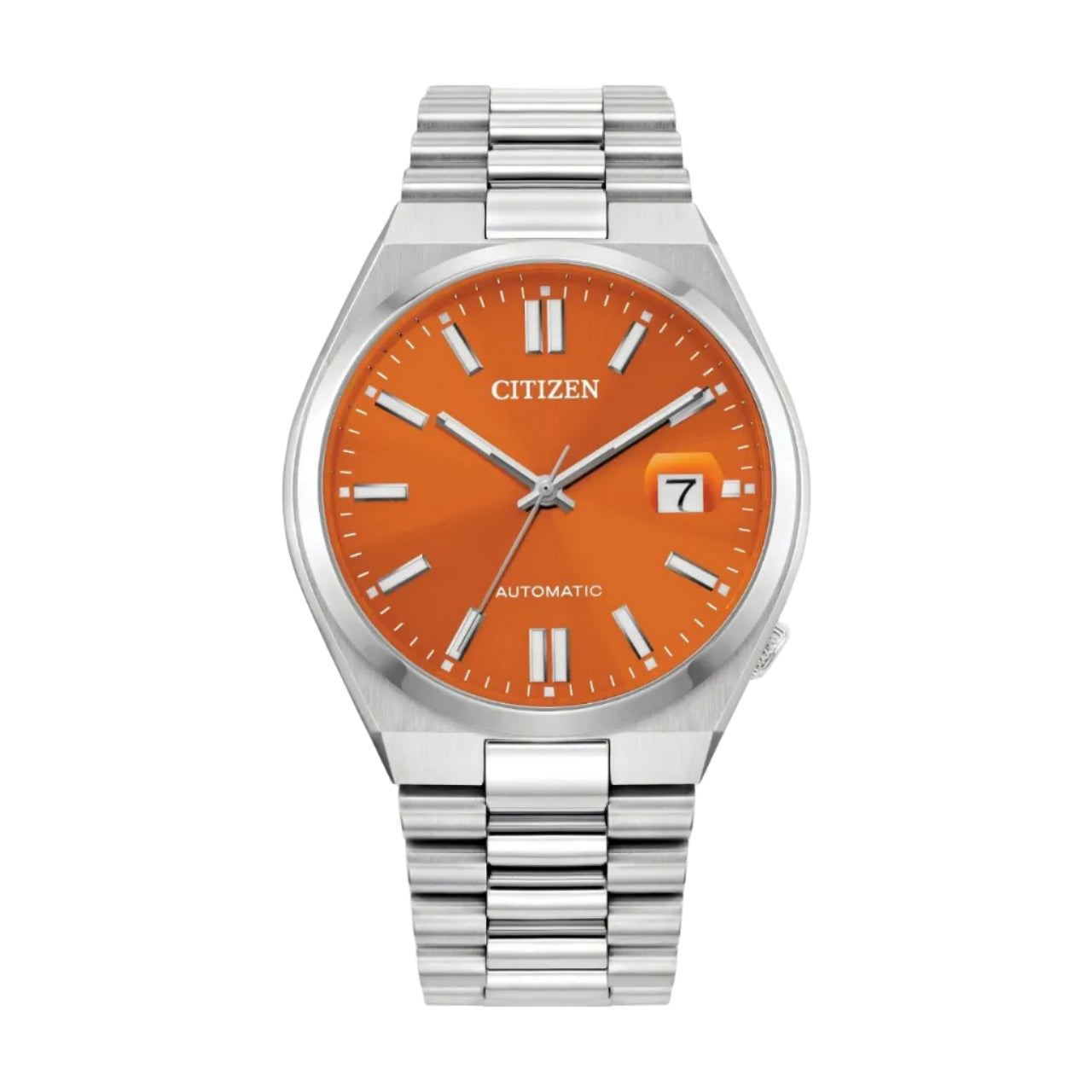 Citizen Tsuyosa Automático, Carátula Naranja — Caballero
