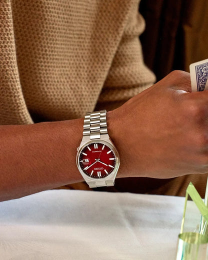 Citizen Tsuyosa Automático, Carátula Guinda — Caballero