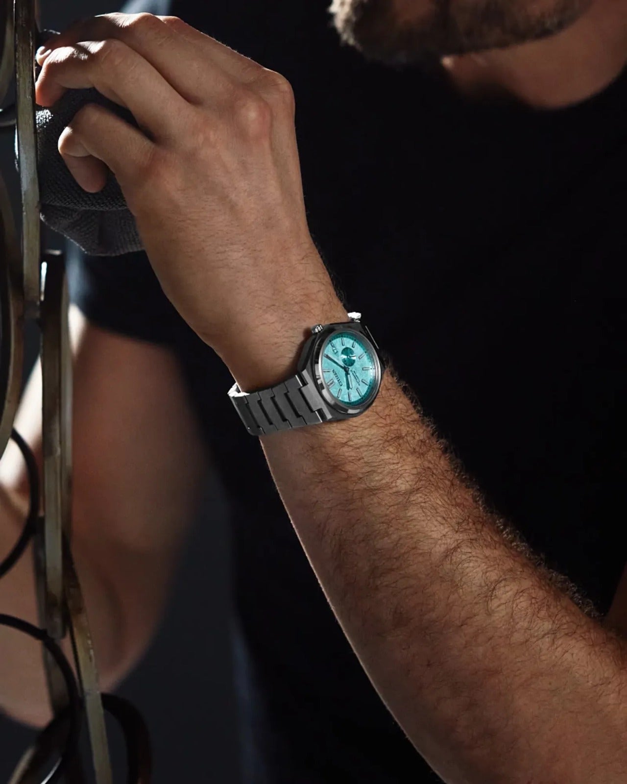 Citizen Súper Titanio Automático, Carátula Azul Turquesa — Caballero