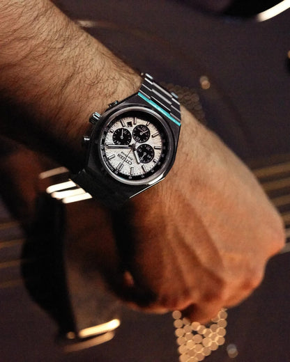 Citizen Súper Titanio Chrono, Carátula Blanca — Caballero