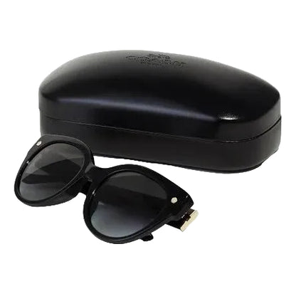 Coach Lentes de Sol, Negro / Íconos Dorados — Dama