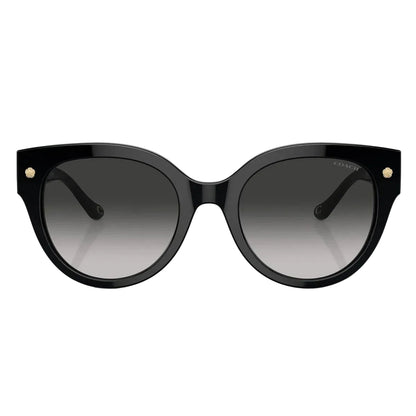 Coach Lentes de Sol, Negro / Íconos Dorados — Dama