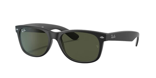 Ray-Ban Wayfarer Classic, Marco Negro, Cristal Verde — Unisex