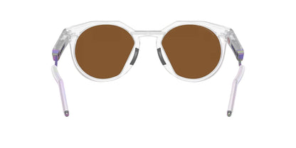 Oakley HSTN Armazón Transparente, Lente Prizm Viqoleta Polarizado — Unisex