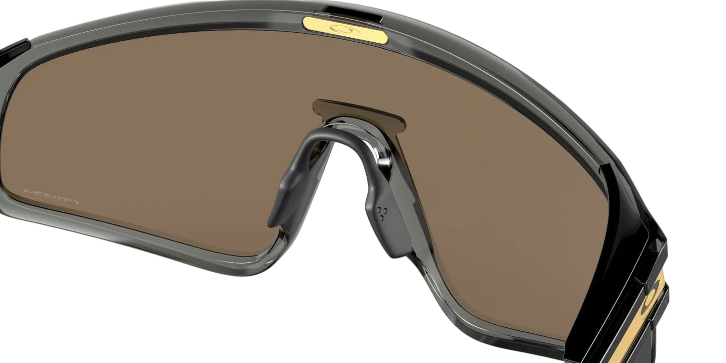 Oakley Lentes de Sol, Marco Gris Humo, Espejo Prizm — Unisex