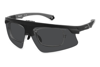 Polaroid Lentes de Sol, Marco Negro/Gris — Caballero