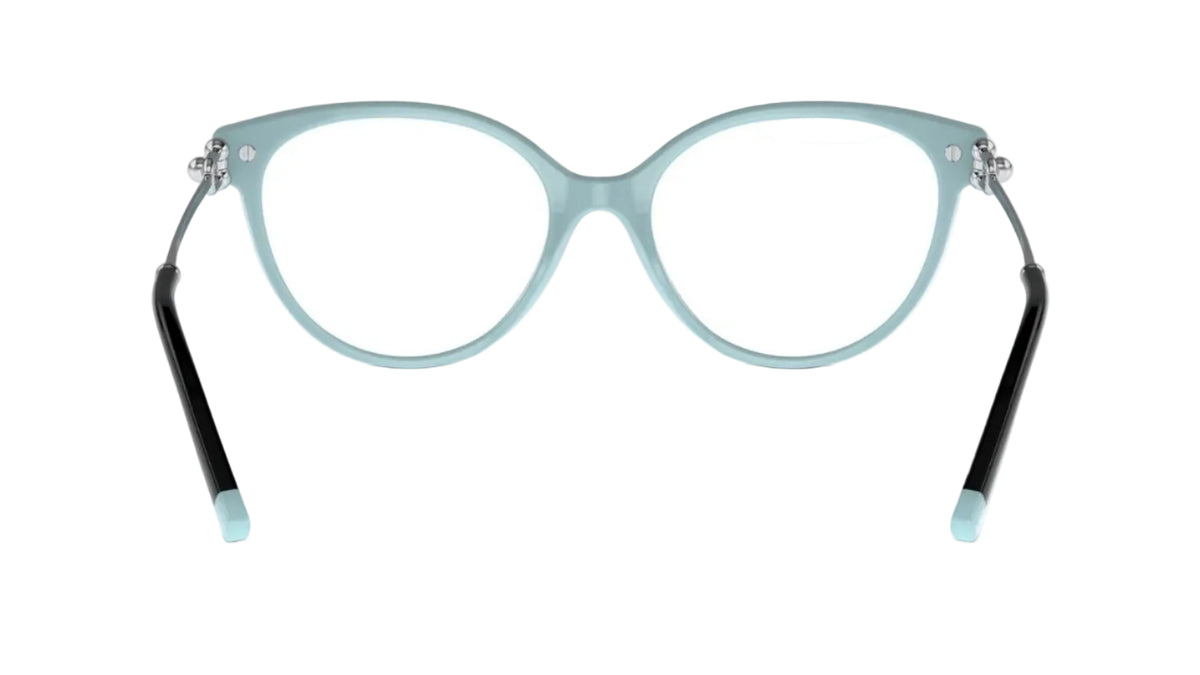 Tiffany & Co. Lentes Oftálmicos, Marco Negro Brillante — Dama